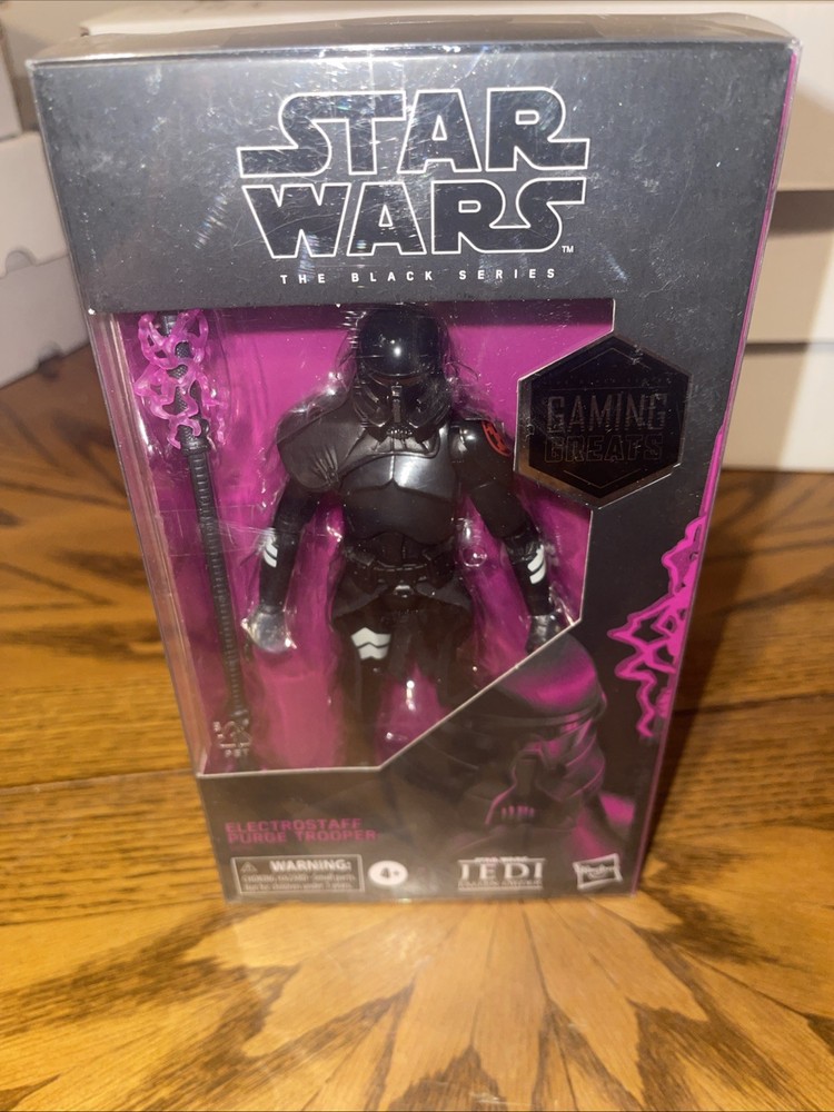 Star Wars Black Series Electrostaff Purge Trooper 6″ Action Figure Hasbro New