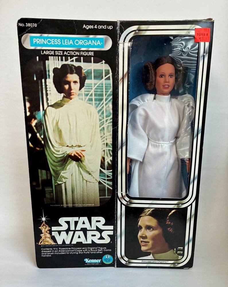 Vintage Kenner Star Wars Large 12” inch Figure Doll Mint in Box in Orig Outfit