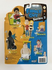 New Mezco Family Guy Series 2 Quagmire Figure Set 2005 Boxed