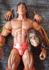 Mattel WWE Elite From The Vault Ultimate Warrior Figure WrestleMania VI Legends