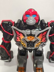 2008 Bandai Power Rangers Jungle Fury Jungle Master Megazord Gorilla Incomplete