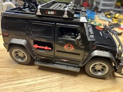 GI Joe Rise Of Cobra Steel Crusher APV SWAT Humvee Vehicle 2009 – No Driver *ML