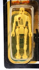 Vintage Kenner Star Wars Carded ROTJ 8D8 Action Figure C3Y (torn and stapled …