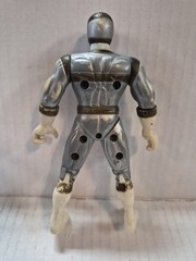 1998 Power Rangers In Space Silver Ranger Action Figure 8″