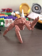 DIY KIT Project Hail Mary Rocky 3D Printed Figure Unassembled Glue Required