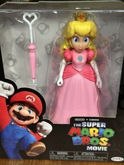 JAKKS The Super Mario Bros Movie Peach 5” Action Figure NEW Nintendo RARE