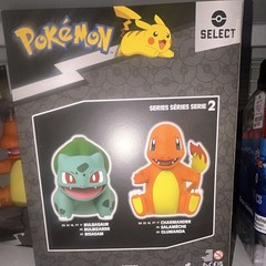 Pokémon Select Charmander Deluxe Vinyl Figure, Series 2, Boxed Orange/Yellow
