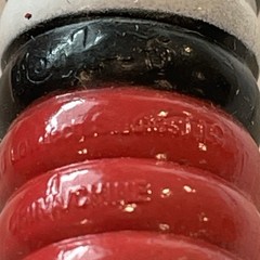 Bonkers Toys Slither.io Bendable Worms 2 Piece 2016 Black White Red & Blue/R/Y