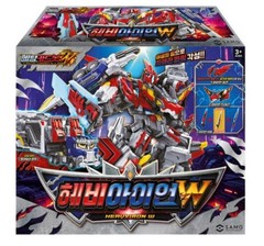 SAMG Metal Cardbot W Heavy Iron W Transforming Robot Figure Truck Korean Anime