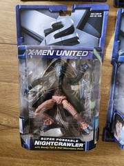 Marvel X2 X-Men United Lot of 4 Figures: Logan, Wolverine, Nightcrawler, Cyclops