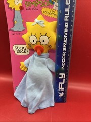 Vintage 1990 Maggie Simpson Rag Doll The Simpsons 10 inch Original DandDee NOS