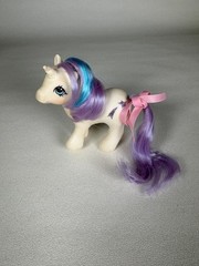 My Little Pony G1 Baby Glory w/ play pen, blanket, diaper, etc 1984 Hasbro MLP