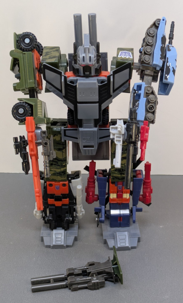 Transformers (RID) Ruination R.I.D. Robots In Disguise 2001 Combiner COMPLETE