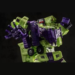 Premium ABS Painted Hands & Sticker Upgrade Kit Fit for SS86 Devastator Figure