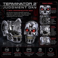 T-800 Terminator Head Resin Box – Officially Licensed”