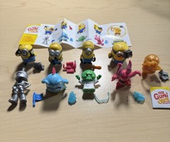 Zuru Gumi Yum Despicable Me Complete Set W/ Gold James Ultra Rare