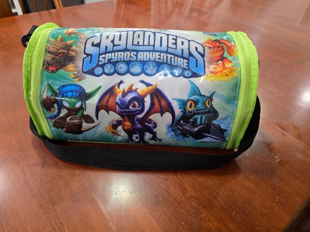 Power A Skylander Spyro’s Adventure Storage Soft Carry Bag w/ Strap *READ*