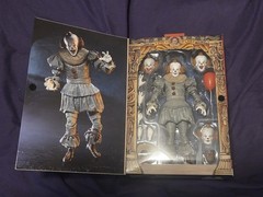 NECA It Welcome to Derry Ultimate Pennywise 2 Figure Lot Boxed New