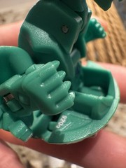 Bakugan Ventus Titanium Dragonoid 920G Mechtanium Surge Die Cast Green
