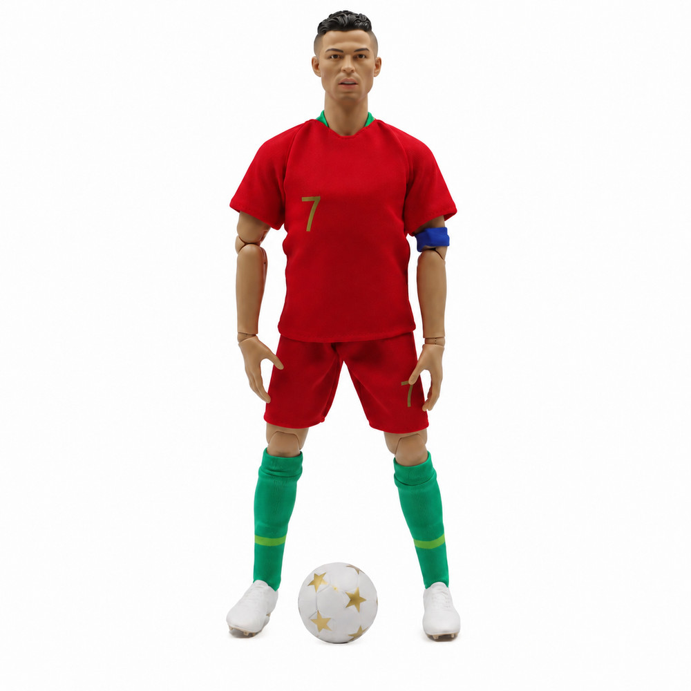Cristiano Ronaldo Action Figure CR7 Portugal 7 1/6 Scale 12in Soccer Collectible