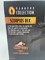 Jurassic World Hammond Collection Scorpios Rex Deluxe Action Figure NEW