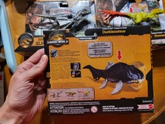 Jurassic World Survival Strike Attack DUNKLEOSTEUS Park Dinosaur Mattel