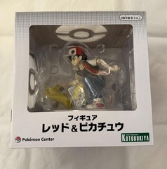 New Kotobukiya Pokemon center Red Pikachu Figure Pocket Monster Japan