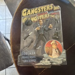 2003 Mezco Toys GANGSTERS INC Frankie Foreman Sparks Grim Reaper Action Figure