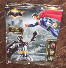 DC Comics Batman v Superman (2015) BATMAN & SUPERMAN 11″ Mega Action Figures!
