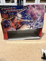 Transformers Sideswipe 1983 G1 100% Complete Data Card Cut From Box