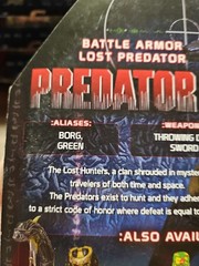 Reel Toys Predator 2 Battle Armor Lost SEALED 8″ Action Figure Movie NECA MOC