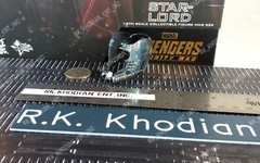 Hot Toys MMS539 Avengers Infinity War Star-Lord 1/6 Action Figure’s open helmet