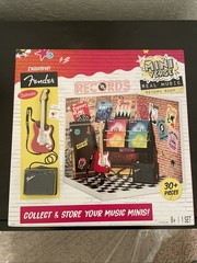MGA Miniverse Real Music Record Shop With Exclusive Fender Guitar NEW
