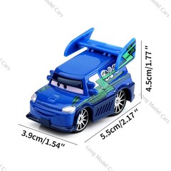 4 Pcs Cars Movie The Delinquent Road Hazards Boost DJ Wingo Snot Rod Alloy Model