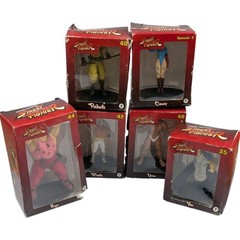 Fanhome Street Fighter Figures Lot of Cammy Yun Hugo Urien Rolento El Fuerte