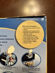 BRAND NEW Rare Odyssey Toys Apollo Lunar Lander Moon Scapes Wood Playset