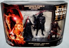 Star Wars Commemorative DVD Collection #2 Set 3.75″ Inch Figures MIB EP3 ROTS