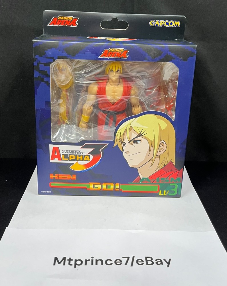 Storm Arena Street Fighter 3 Zero Ken Action Figure NEW