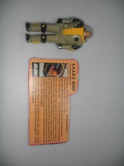 Vintage 1984 Sharc Submarine G.I. GI Joe Complete w/ Deep Six Figure 3.75 ARAH