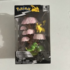 Pokémon Select Series 4 – Spring Forest Environment – Pikachu & Caterpie Pokemon