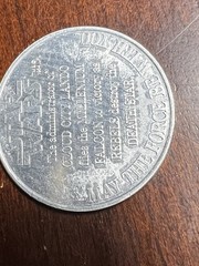 VINTAGE KENNER STAR WARS 1985 POTF POWER FORCE LANDO GENERAL LOOSE COIN