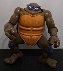 Vintage TMNT Mixed Lot of 8 Playmates 1990s Rocksteady Casey Jones & MORE!! Good