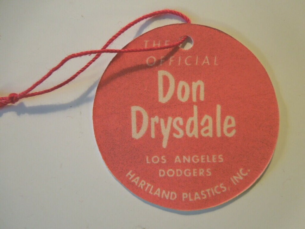 1950’s 60’s 18 different Hartland Baseball figure custom Hang Tags