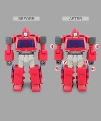 Go better studio GB-1063 upgrade kit for SS86 Ironhide,in stock.