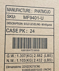 24x SOLO LEVELING BLIND BAG FIGURE SUNG JIN-WOO IGRIS FACTORY SEALED BOX IN HAND