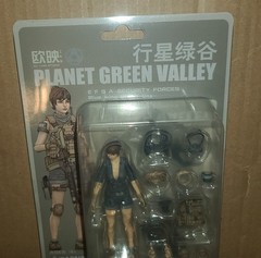 Planet Green Valley 1:18 EFSA Security Forces Blue Wing Group Una; U.S. ship