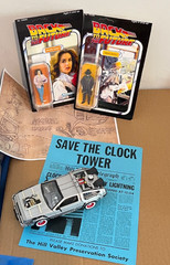 back to the future scarce jennifer parker figure and marty mc fly n bonus