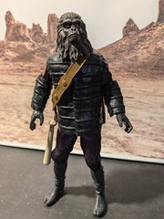 Planet of the Apes – Set of (3) Bandoliers and Clubs – 1:9 8″ Mego/Neca Scale