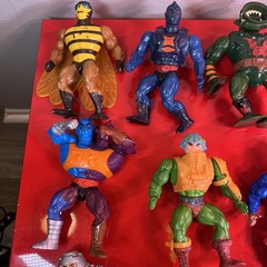 80’s Masters of the Universe Action Figures Lot of 16 Vintage MOTU He-Man