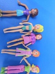 VTG Lot Of 15 Mattel Polly Pocket Disney Princess with Clothes And Accessories
